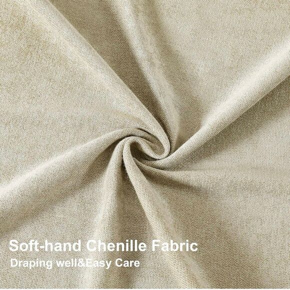 *NIB* Vision Home Pinch Pleated Light Filtering Window Curtains - Picture 3 of 6